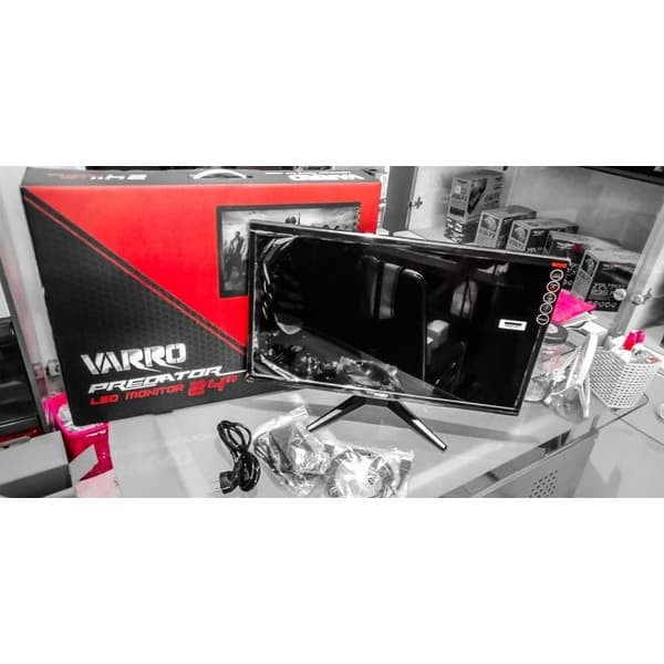Jual MONITOR LED VARRO 24INCH HDMI VGA NEW | Shopee Indonesia