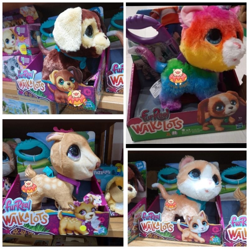 FurReal Friends FRR WALKALOTS Big Wags Unicorn CAT