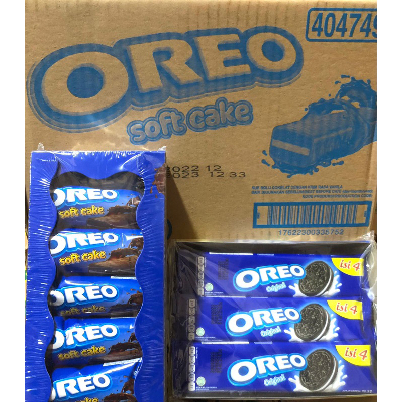 Jual Oreo Biskuit dan Soft Cake / Pak isi 12pcs | Shopee Indonesia
