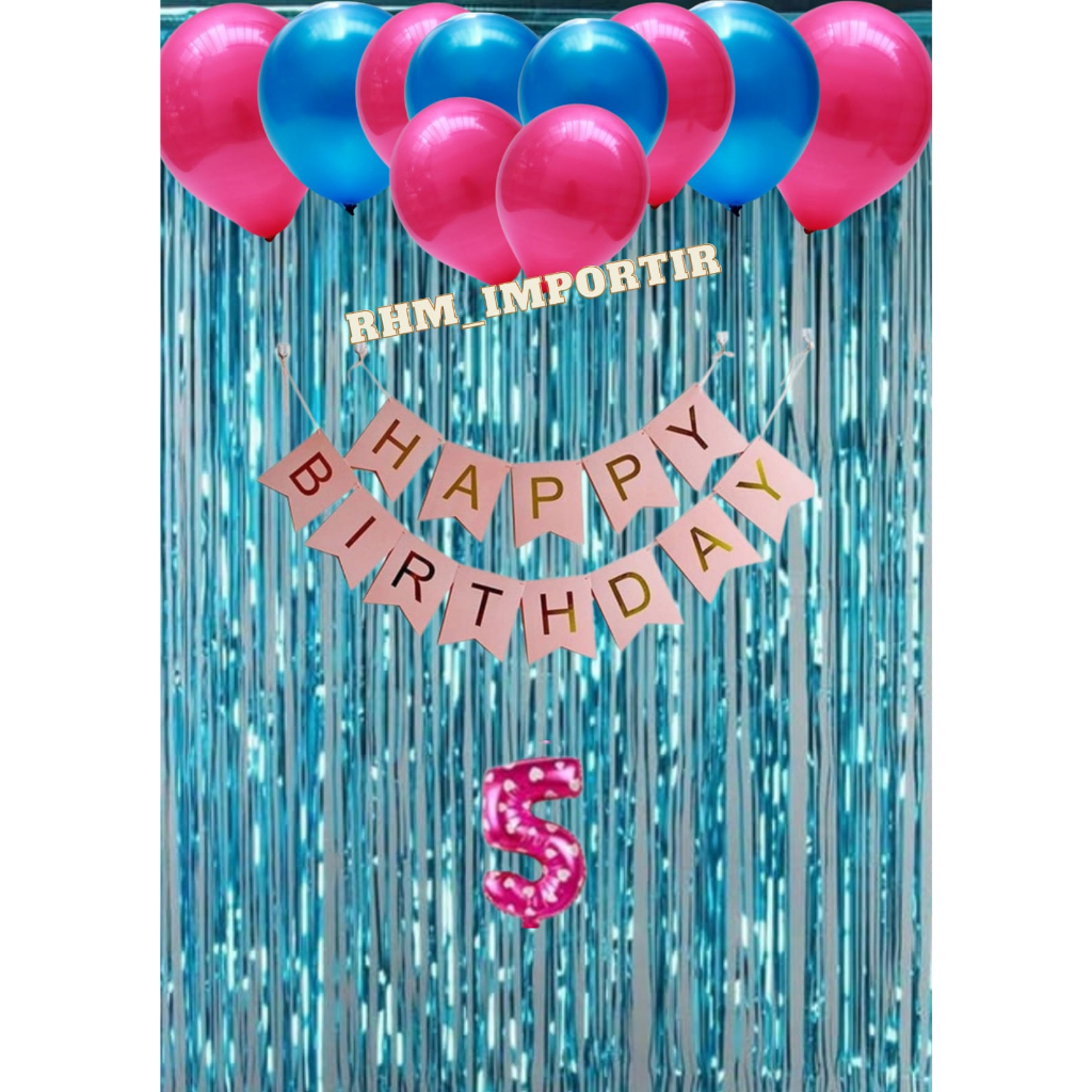 Jual PAKET SET DEKORASI ULANG TAHUN/ HAPPY BIRTHDAY | Shopee Indonesia