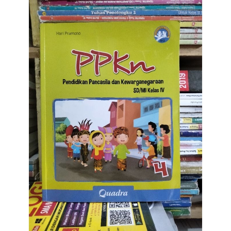 Jual BUKU PPKN/PENDIDIKAN PANCASILA DAN KEWARGANEGARAAN KELAS 4/IV SD ...