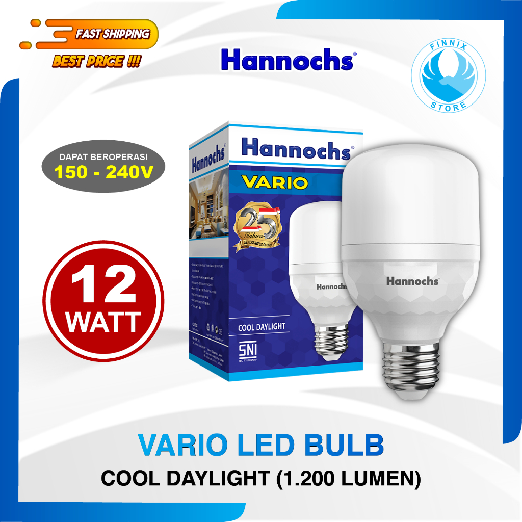 Jual Hannochs Vario Led Bulb Watt Watt Bola Lampu Bohlam Led