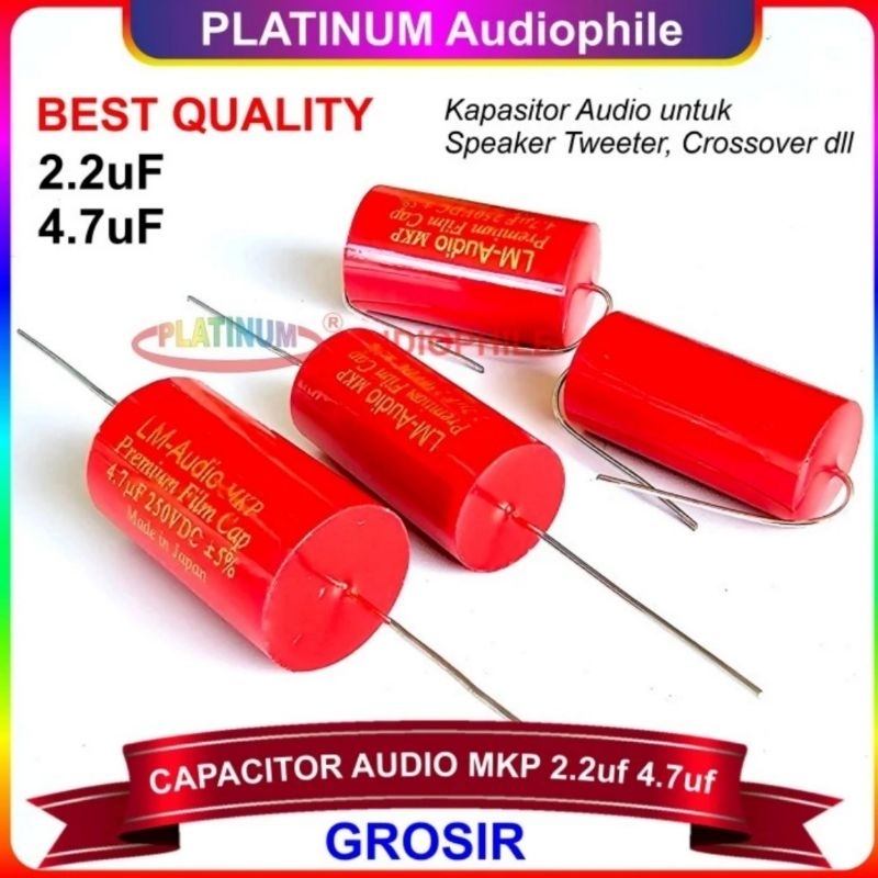 2PCS Capacitor Frequency Divider 250V 2.2UF Car Kenya