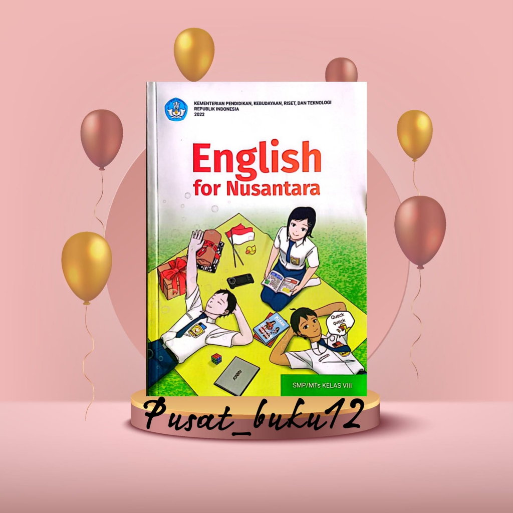 Jual Buku Siswa Bahasa Inggris Edisi Terbaru Kurikulum Penggerak Merdeka Kelas 8 Smp Shopee 5073