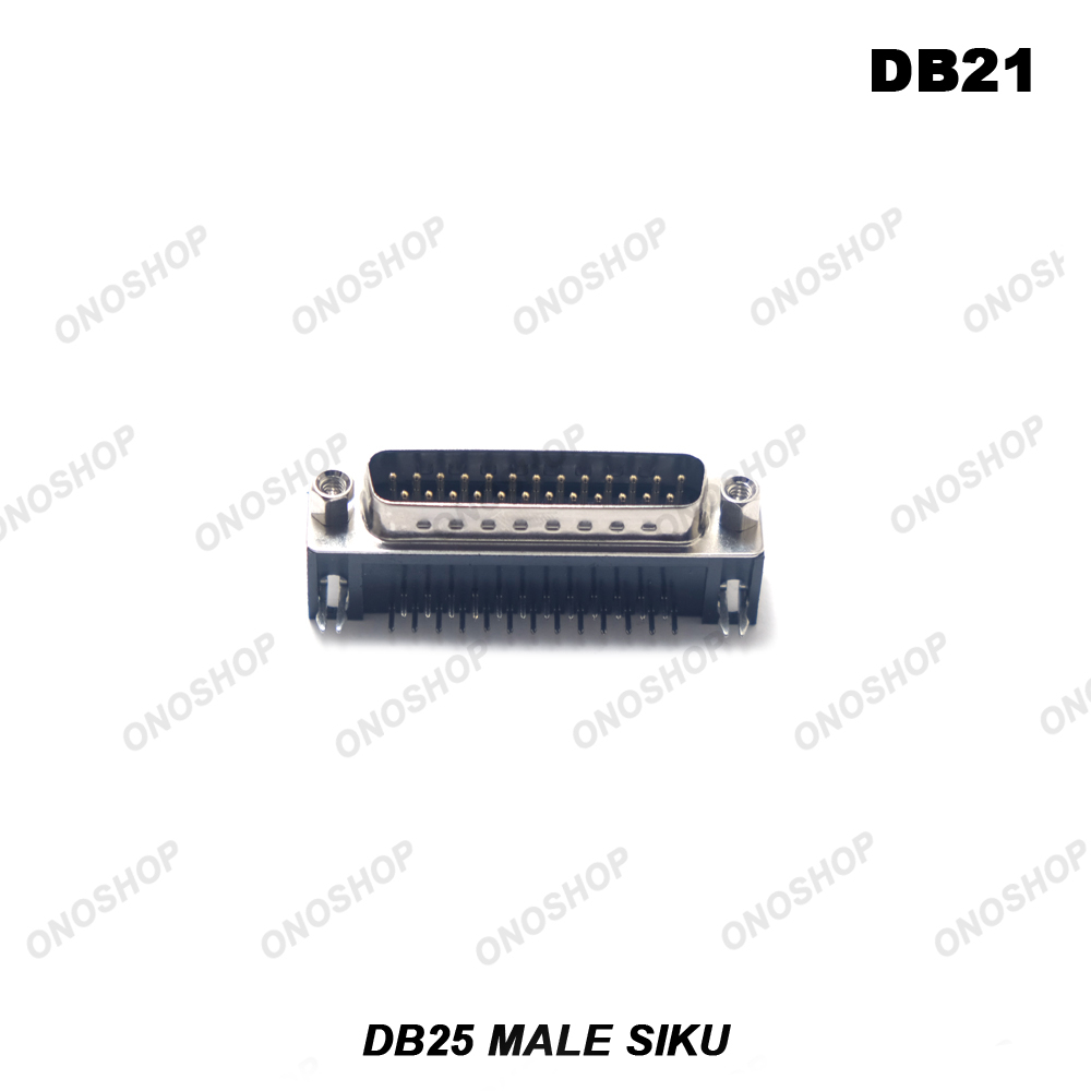 Jual DB21 - Connector Konektor DB25 Male Siku | Shopee Indonesia