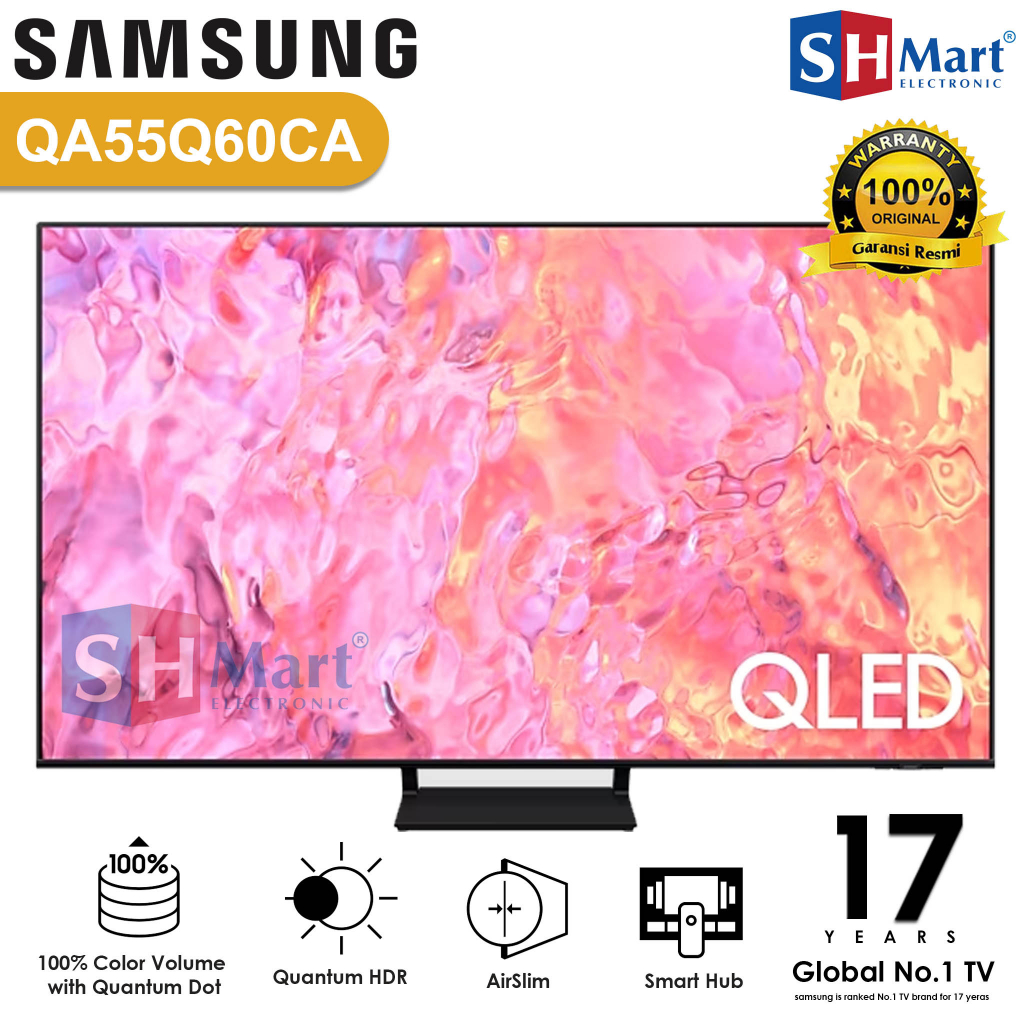 Jual QLED SAMSUNG SMART TV 55 INCH 55Q60C SMART TV UHD 4K QA55Q60CAKXXD