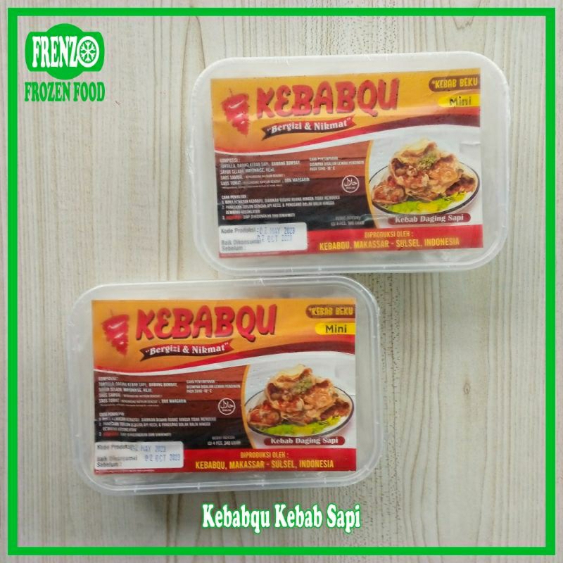 Jual KebabQu Kebab Sapi | Shopee Indonesia