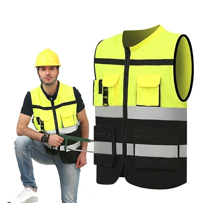 Jual OTRAHUM Rompi Vest Strip Reflective Reflector Safety Hivis Untuk