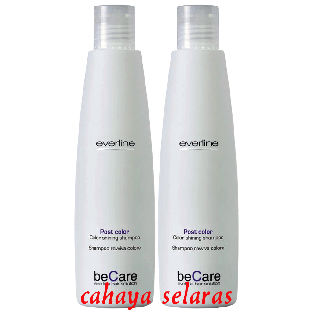Jual BECARE POST COLOR SHINNING SHAMPOO EVERLINE 250ML | Shopee Indonesia