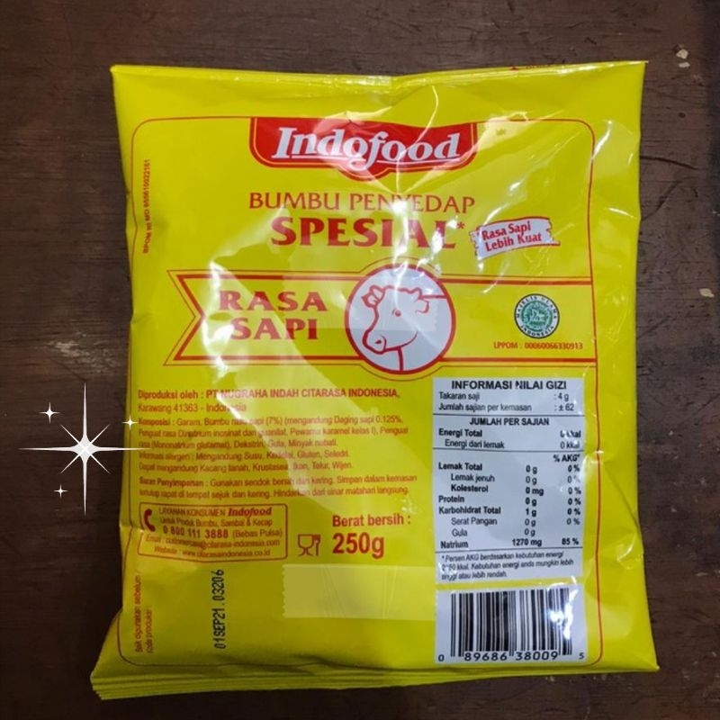 Jual Bumbu Penyedap Special Rasa Sapi Dari Indofood Bumbu Penyedap Rasa Sapi Indofood Bumbu