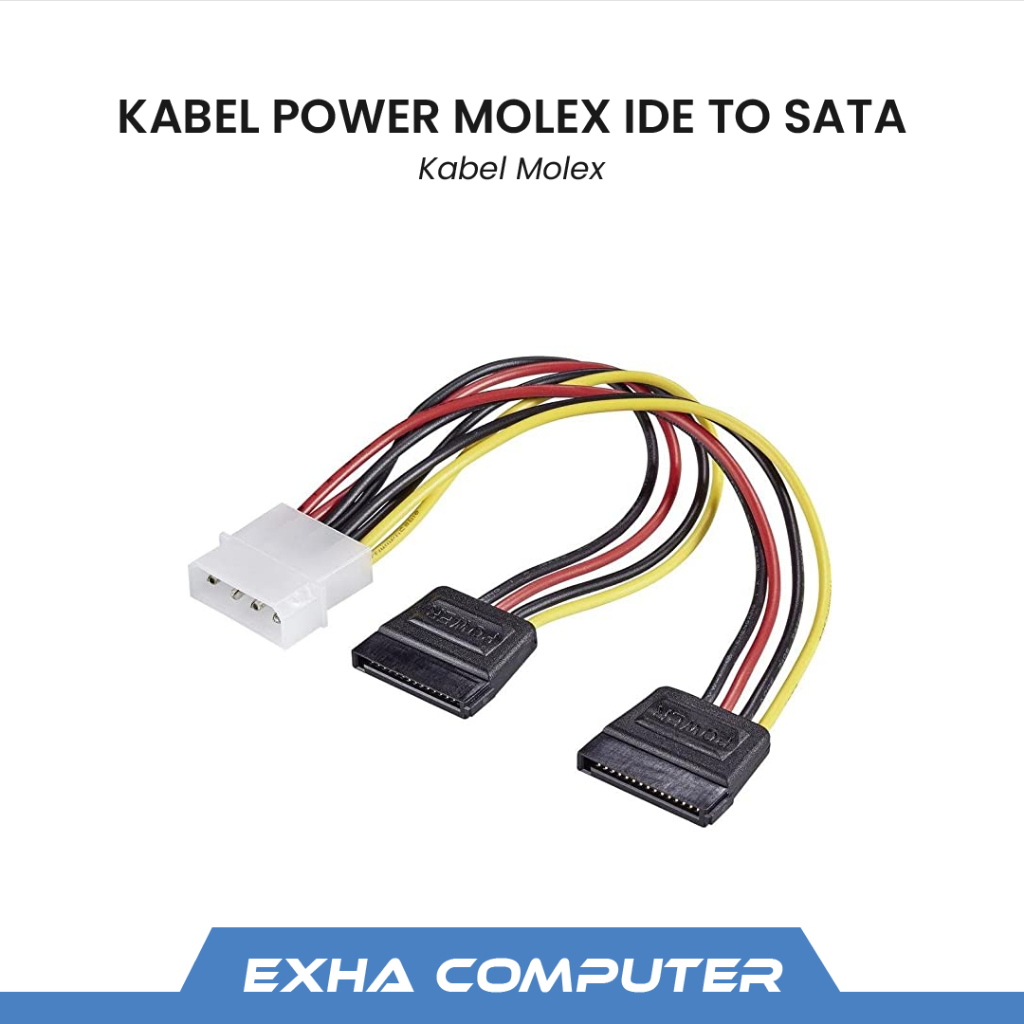 Jual Kabel Power Sata Cabang 2 Shopee Indonesia 0227