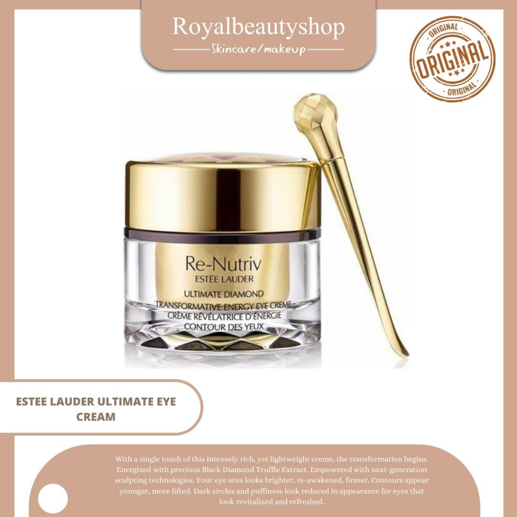 Jual ESTEE LAUDER RENUTRIV ULTIMATE DIAMOND EYE CREAM 5ML Shopee