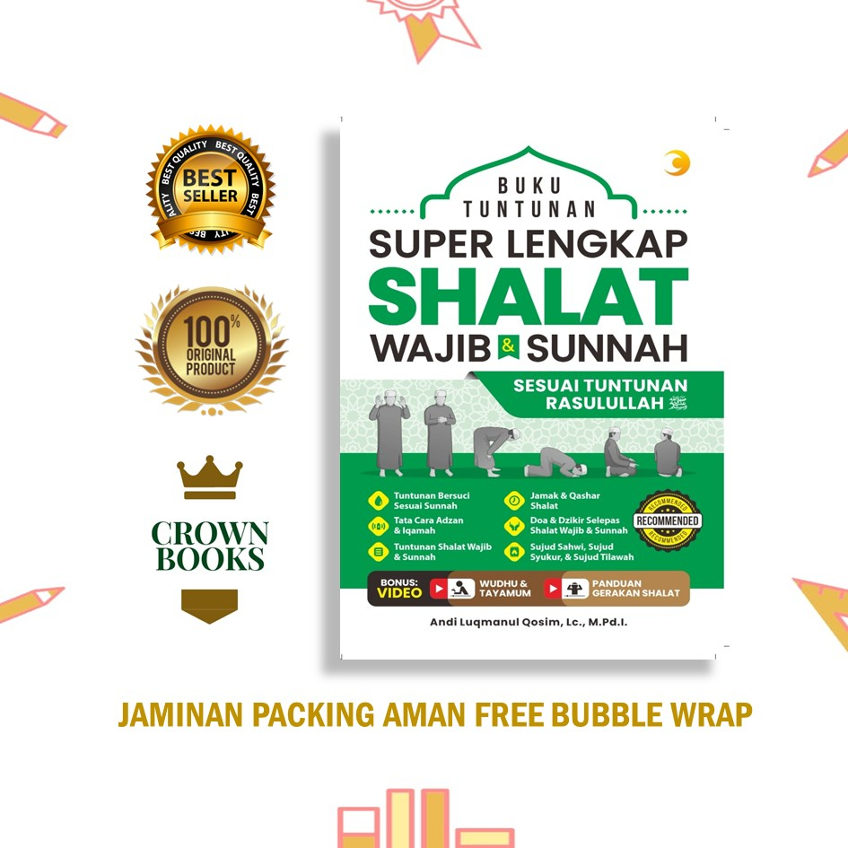 Jual Buku Tuntunan Super Lengkap Shalat Wajib & Sunah | Caesar Media ...