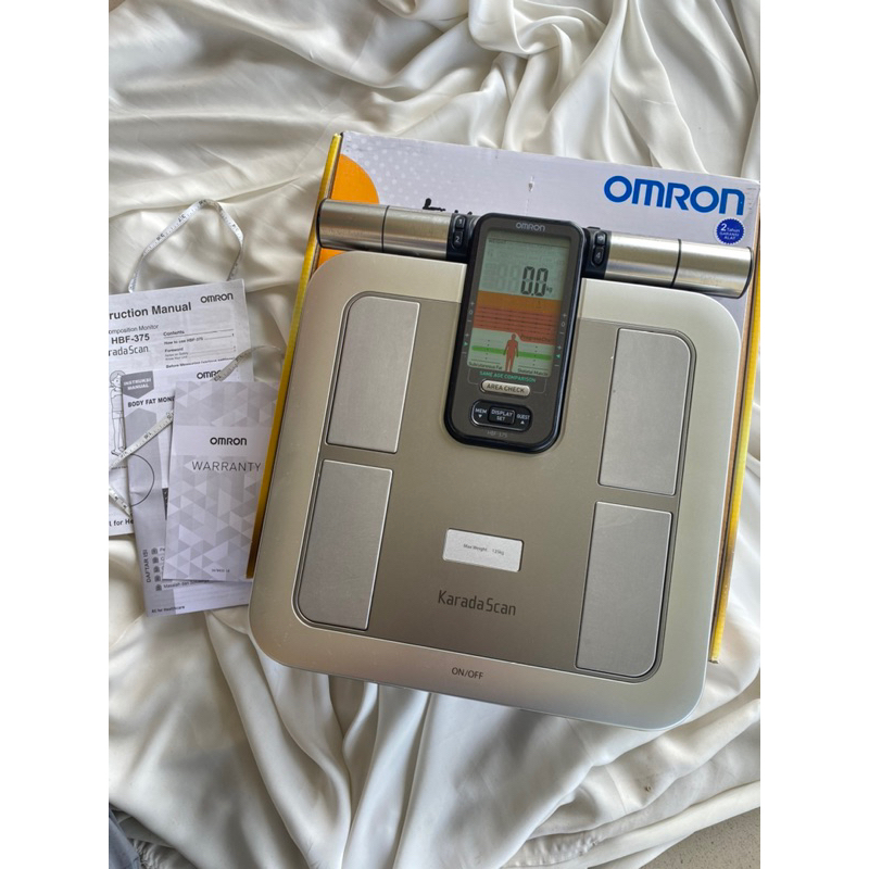 OMRON Body Logic Body Fat Analyzer Model HBF-301 Portable Handheld