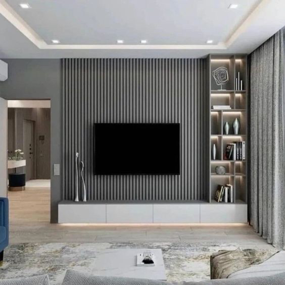 Jual Backdrop TV Minimalis Custom Ukuran & Warna Sesuai Kebutuhan