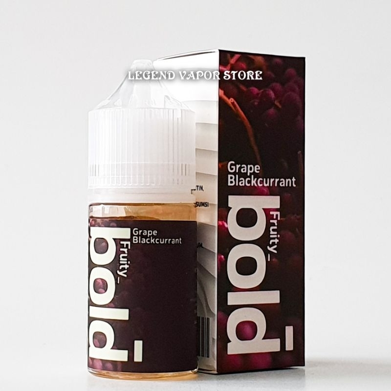 Jual SALT NIC - LIQUID BOLD Grape Blackcurrant 30ML 12MG AUTHENTIC ...