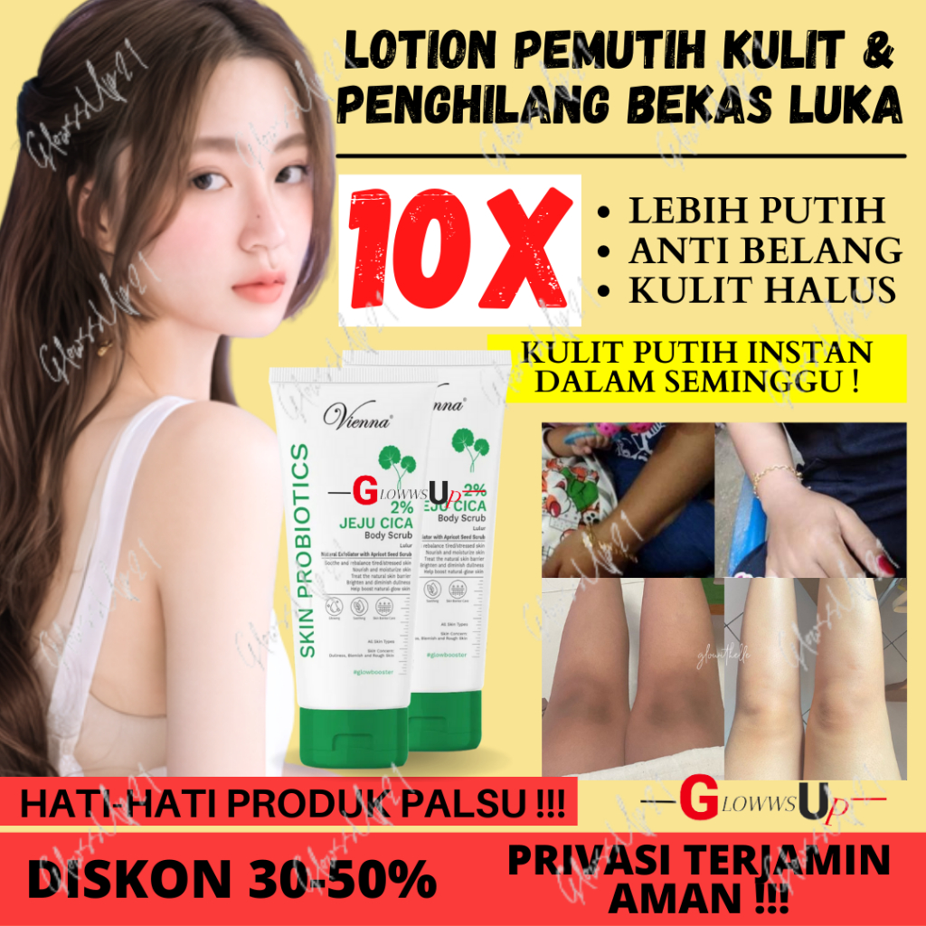 Jual VIENNA SKIN PROBIOTICS BODY SCRUB JEJU CICALULUR VIENNA JEJU