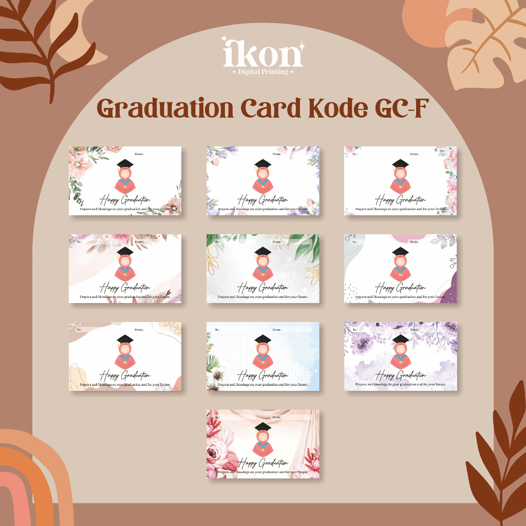 Jual GRADUATION CARD / KARTU UCAPAN WISUDA/ GRADUATION GREETING CARD ...