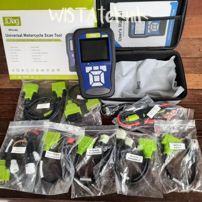 Jual Jdiag M100 Euro5,scanner motor injeksi obd1 dan obd2 | Shopee ...