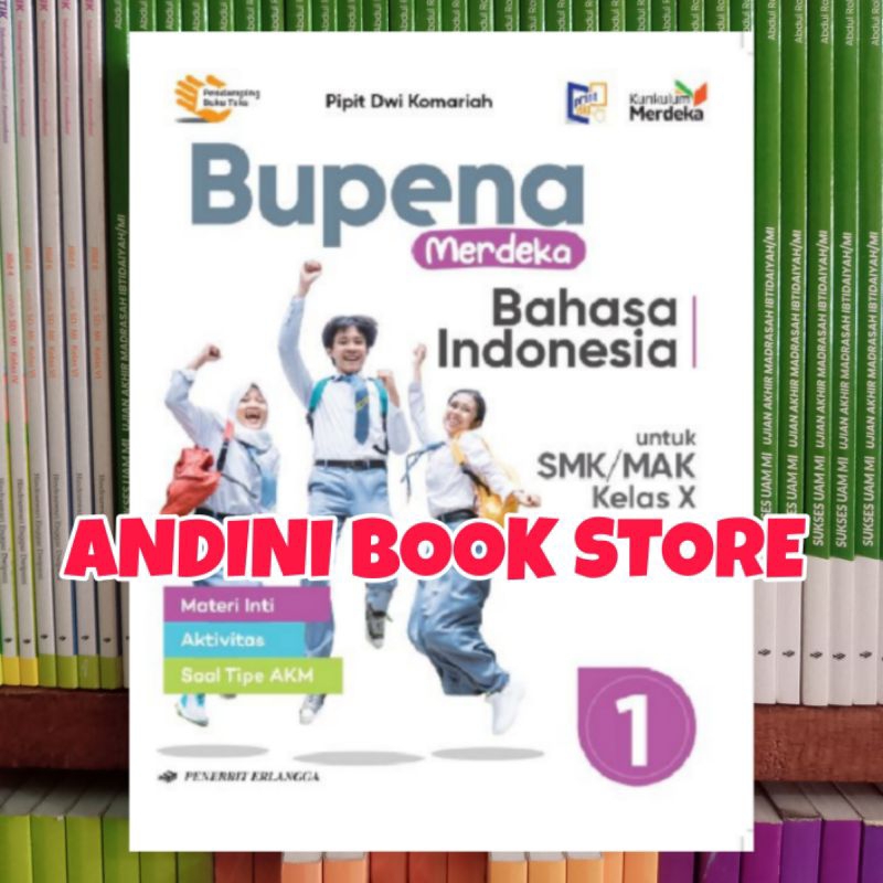 Jual BUKU BUPENA MERDEKA BAHASA INDONESIA KELAS 10 SMK/MAK KURIKULUM ...