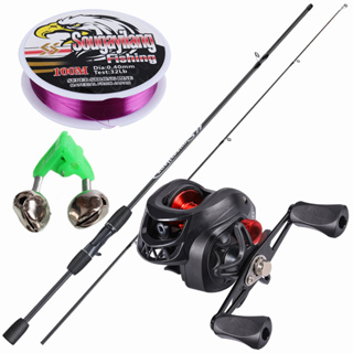 Sougayilang 1.8M Fishing Rod Reel Set Joran Pancing EVA Handle