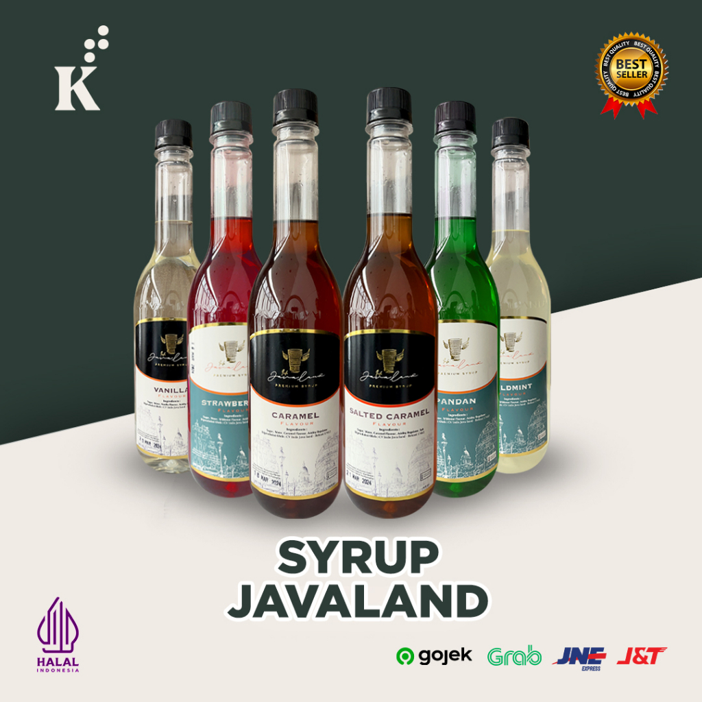 Jual Sirup Premium Javaland Sirup Aneka Rasa Shopee Indonesia