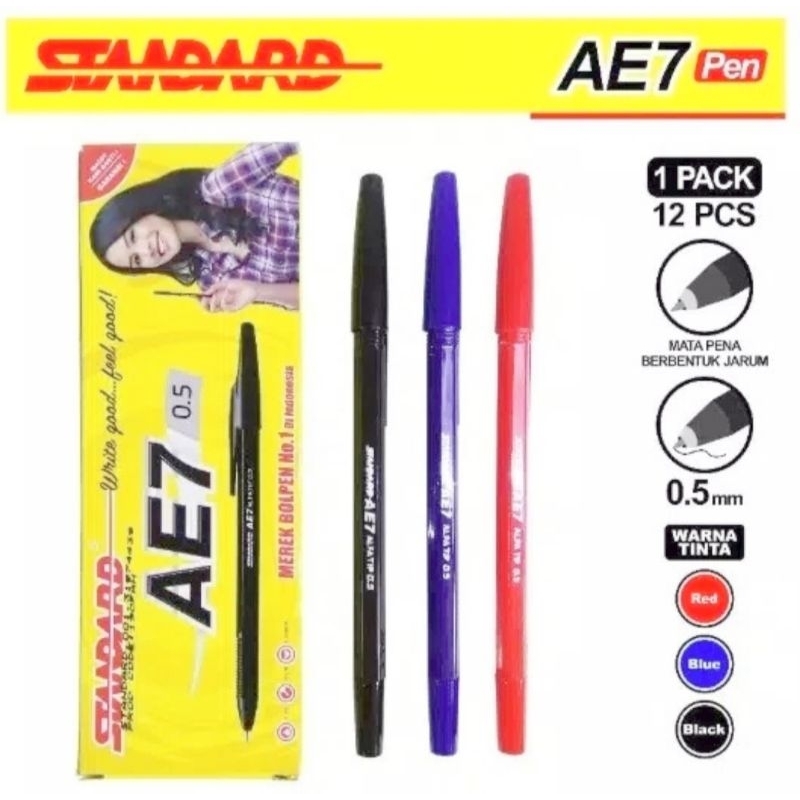 Jual Pcs Pulpen Standard Ae Pulpen Standard Shopee Indonesia