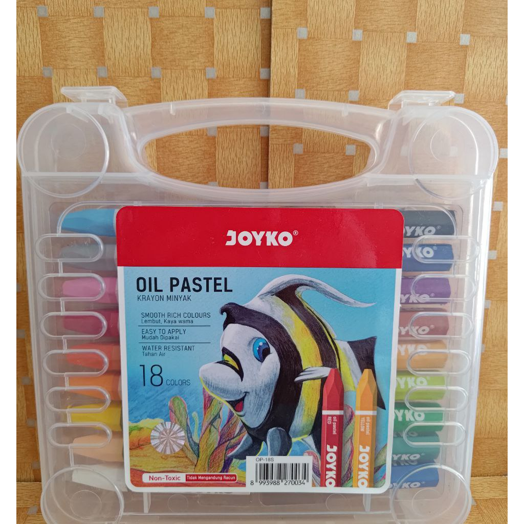 Jual Krayon Joyko 18 Warna / Oil Pastel Joyko/ Crayon Joyko OP18S