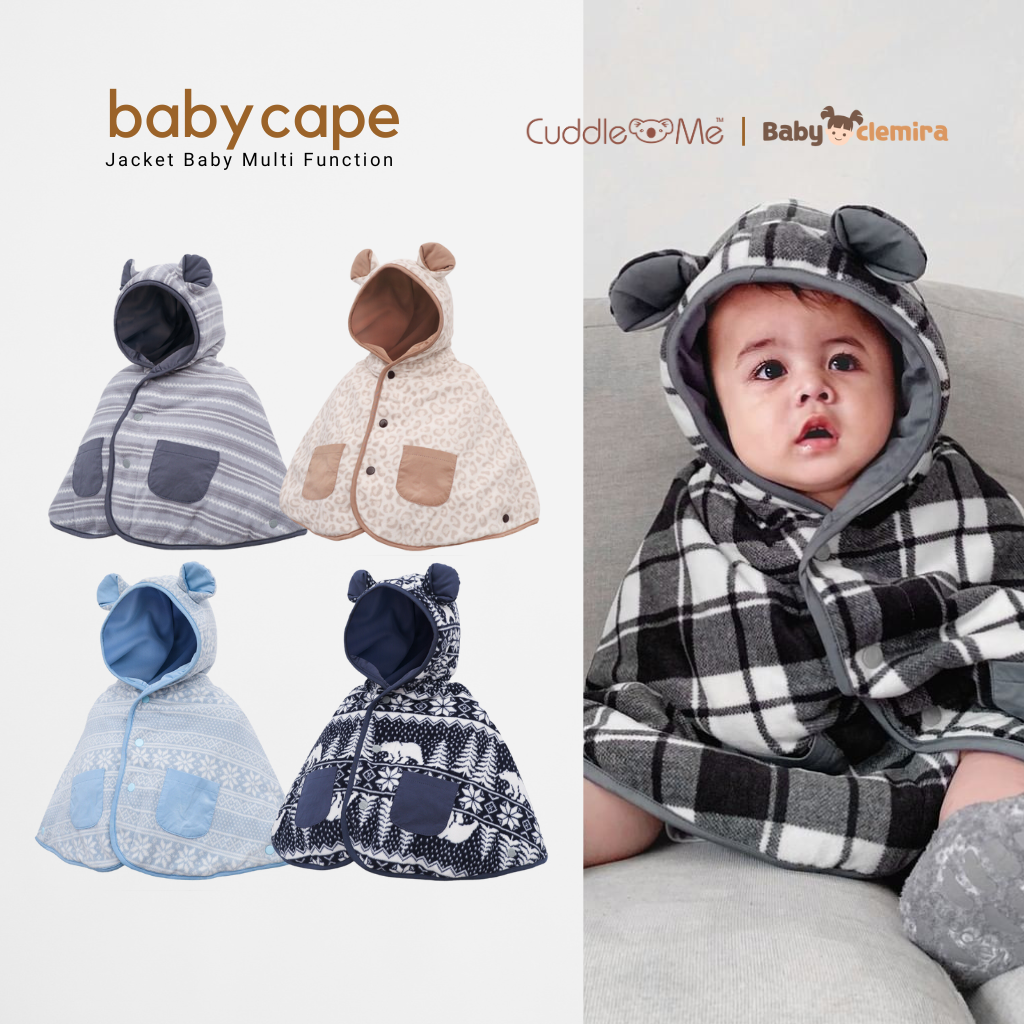 Jual CUDDLE ME BABY CAPE Jacket Bayi Multifungsi Jacket Mantel Selimut Bayi Shopee Indonesia