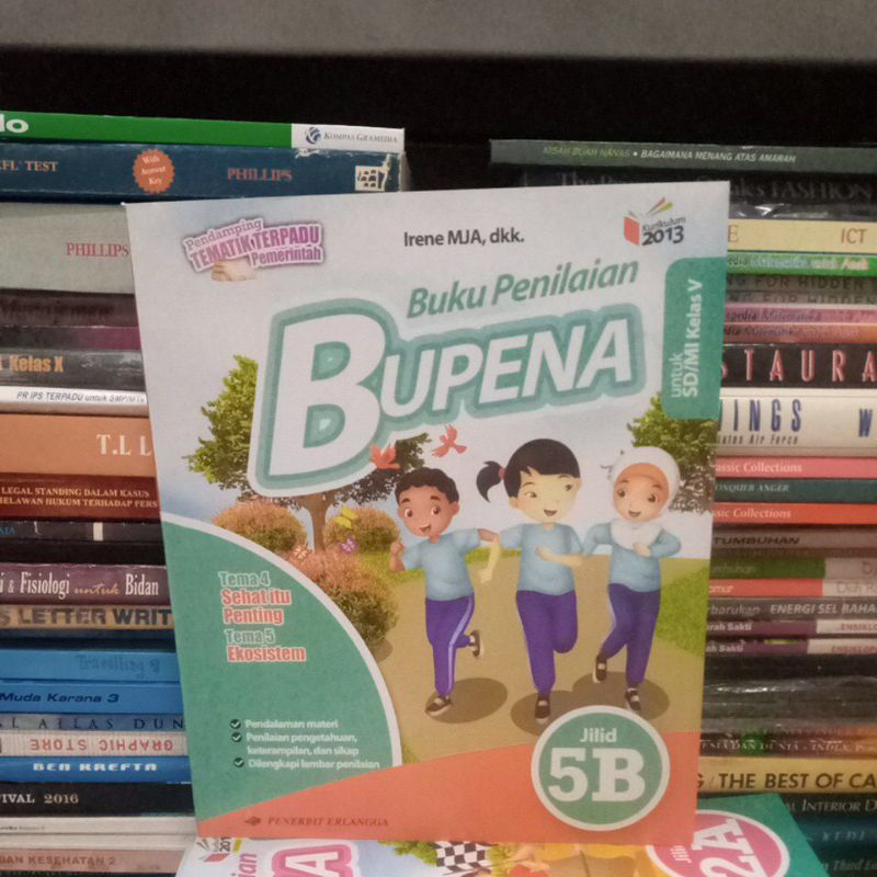 Jual buku bupena kelas 5b Erlangga buku baru | Shopee Indonesia