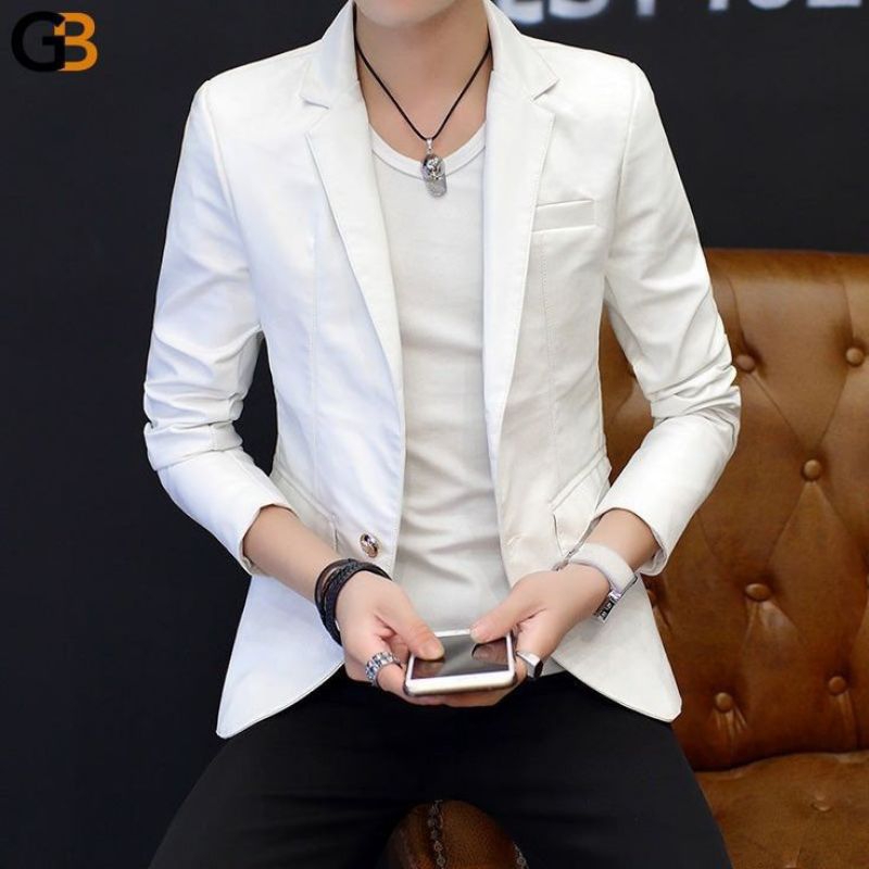 Jual JAS BLAZER WARNA KUNING | jas blazer pria warna kuning kenari ...