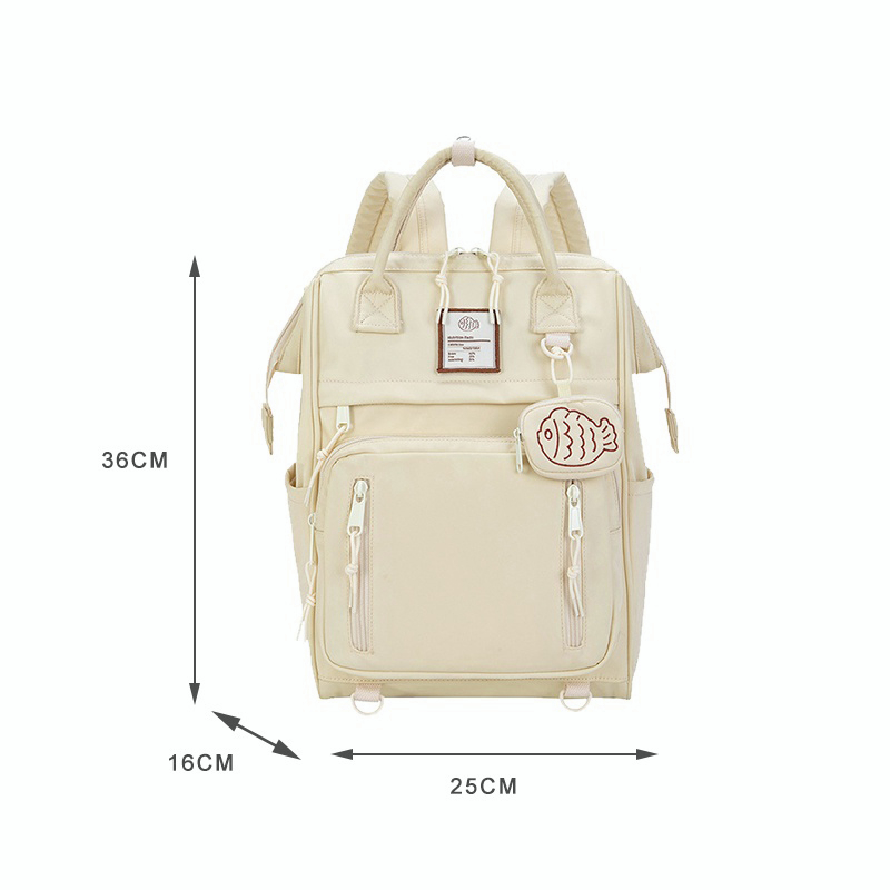 Jual SmallLee Ransel wanita sederhana dan imut Tas ransel laptop 14 ...