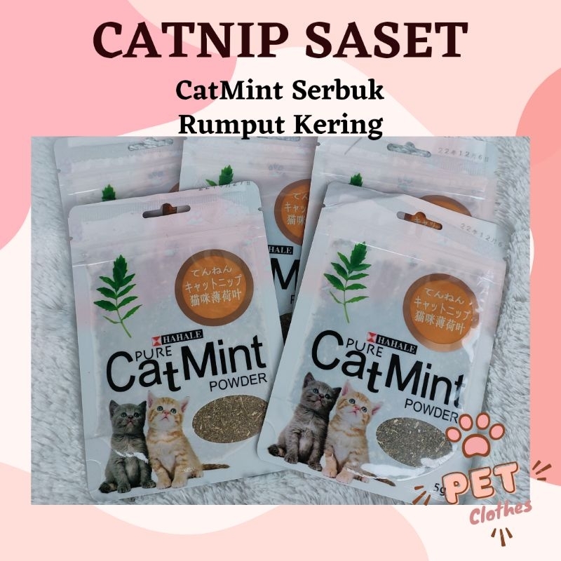Jual Catnip CatMint Powder Saset | Shopee Indonesia