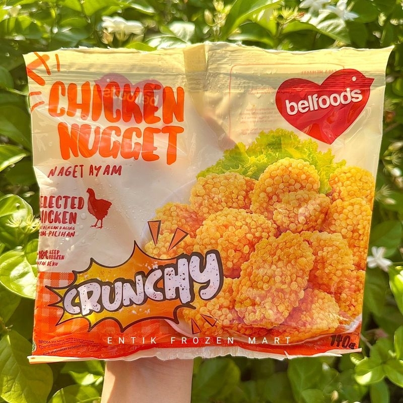 Jual Chicken Nugget Crunchy Belfoods 140gr | Shopee Indonesia