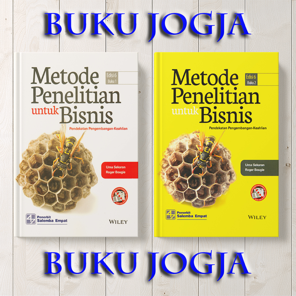 Jual METODE PENELITIAN UNTUK BISNIS EDISI 6 BUKU 1&2 UMA SEKARAN