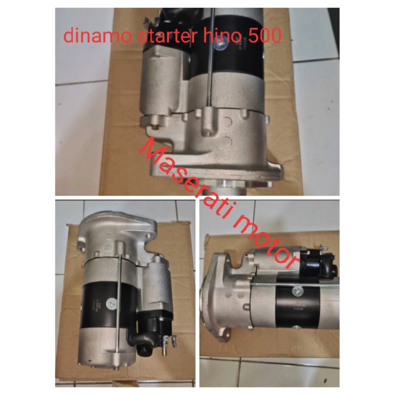 Jual STARTER ASSY/DINAMO STARTER FUSO HINO 500 ASLI ORIGINAL GRESS BARU ...