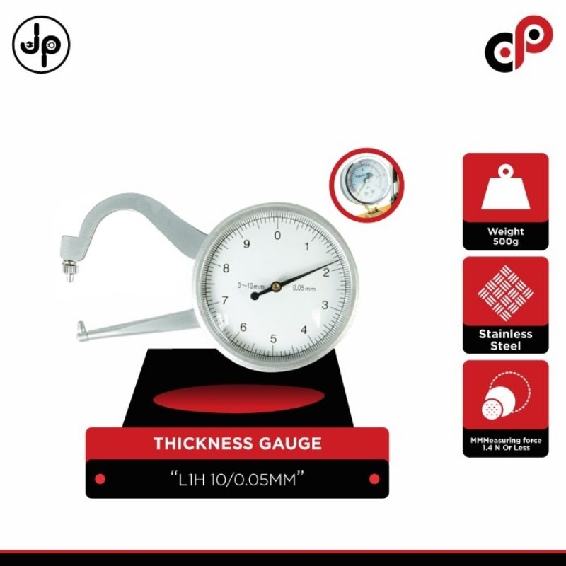 Jual Alat Ukur Ketebalan Pipa Thickness Gauge L H Mm Shopee