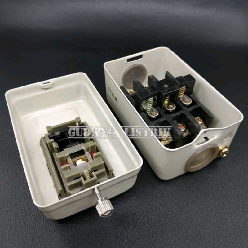 Jual Push Button On Off Powell PS815AE 3P 15A 2.2kw 500V Saklar Mesin ...