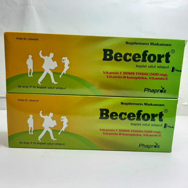 Jual Becefort 10 Strip(Box) | Shopee Indonesia