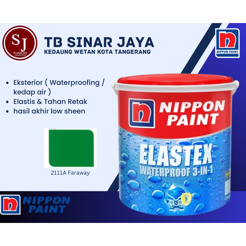 Jual Cat Pelapis Kedap Air Nippon Paint Waterproofing Kg A Faraway Shopee Indonesia