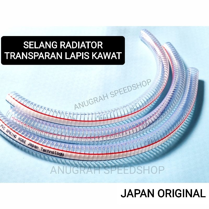 Jual SELANG RADIATOR TRANSPARAN SPRING JAPAN SELANG RADIATOR NINJA R RR ...