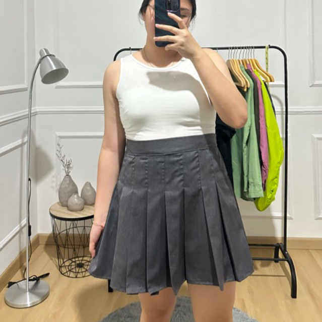 Jual ROK LIPIT BIGSIZE | ROK FASHION MODEL TENNIS SKIRT BIGSIZE JUMBO ...