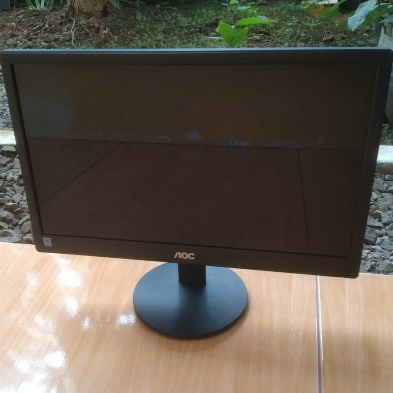Jual LED Monitor AOC 16in Wide (E1670W) | Shopee Indonesia