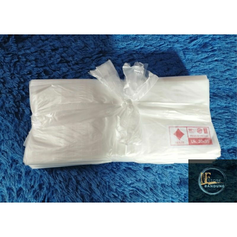 Jual Plastik Bakso Hd Buram Cap Wajik Ukuran 20x35 Plastik Baso Buram