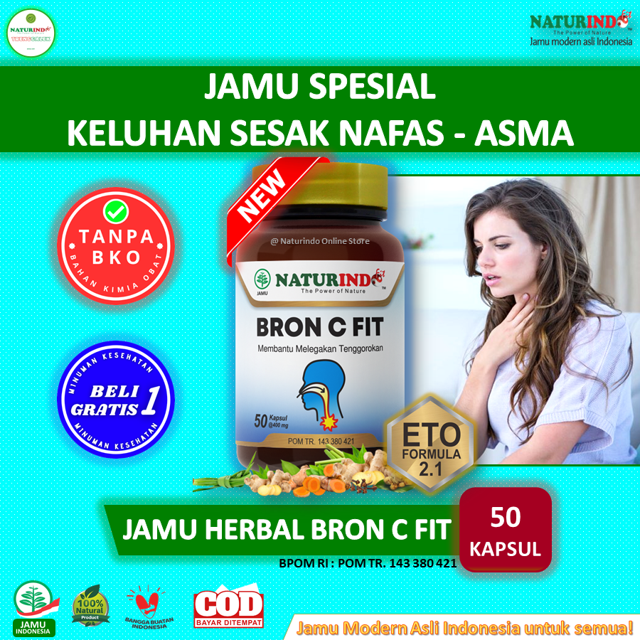 Jual Obat Sesak Nafas Napas Asma Sinusitis Batuk Flu Menahun Bronkitis ...