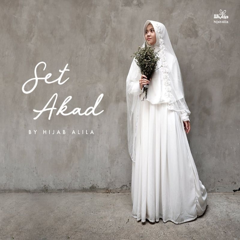 Jual Baju Akad Nikah Gamis Dan Koko Syar I By Hijab Alila Shopee