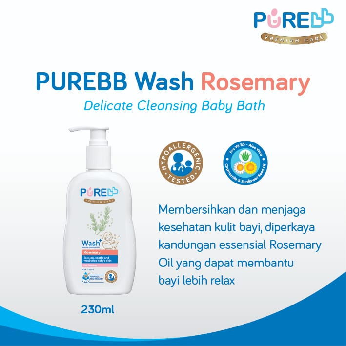 Jual Sabun Shampoo Pure BB Wash 2in1 230ml Freshy Fruity Eucalyptus ...