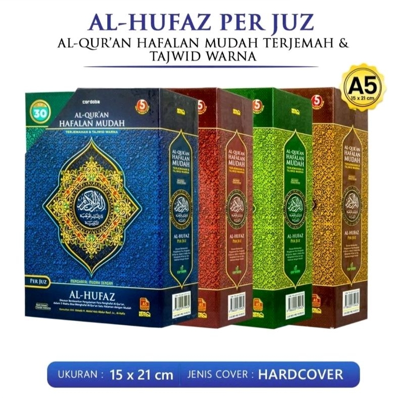 Jual Alquran Al Hufaz Per Juz A5, Al Quran Hafalan Mudah Alhufaz Perjuz ...