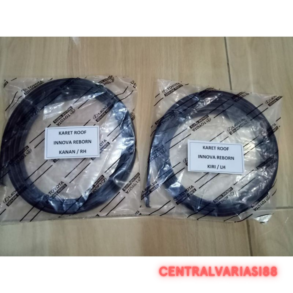 Jual KARET ROOF KARET KABIN ROOF MOULDING TOYOTA INNOVA REBORN 2016 UP ...