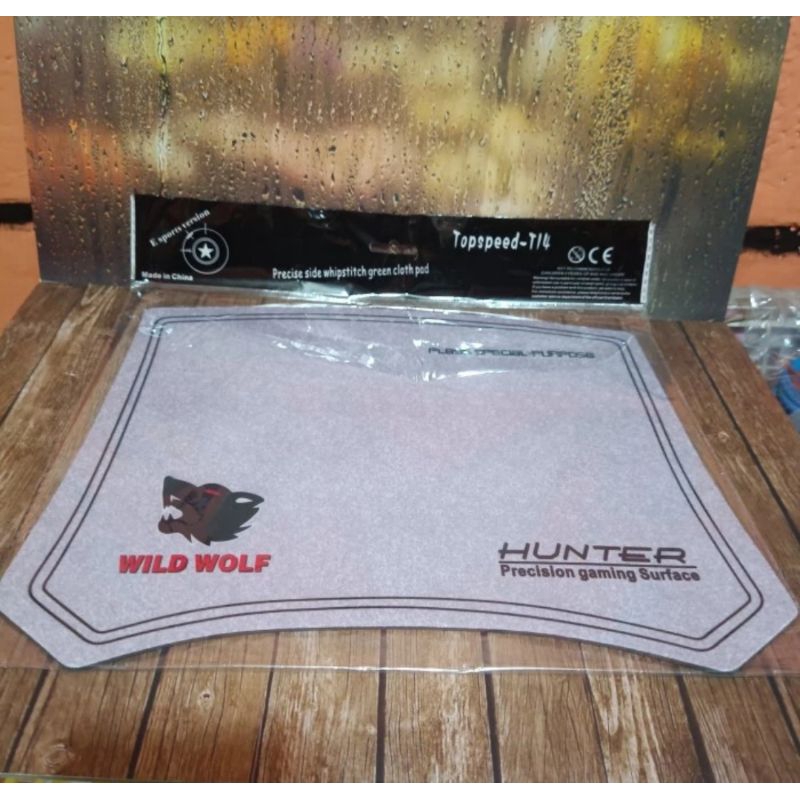 Jual mousepad gaming hunter wild wolf | Shopee Indonesia
